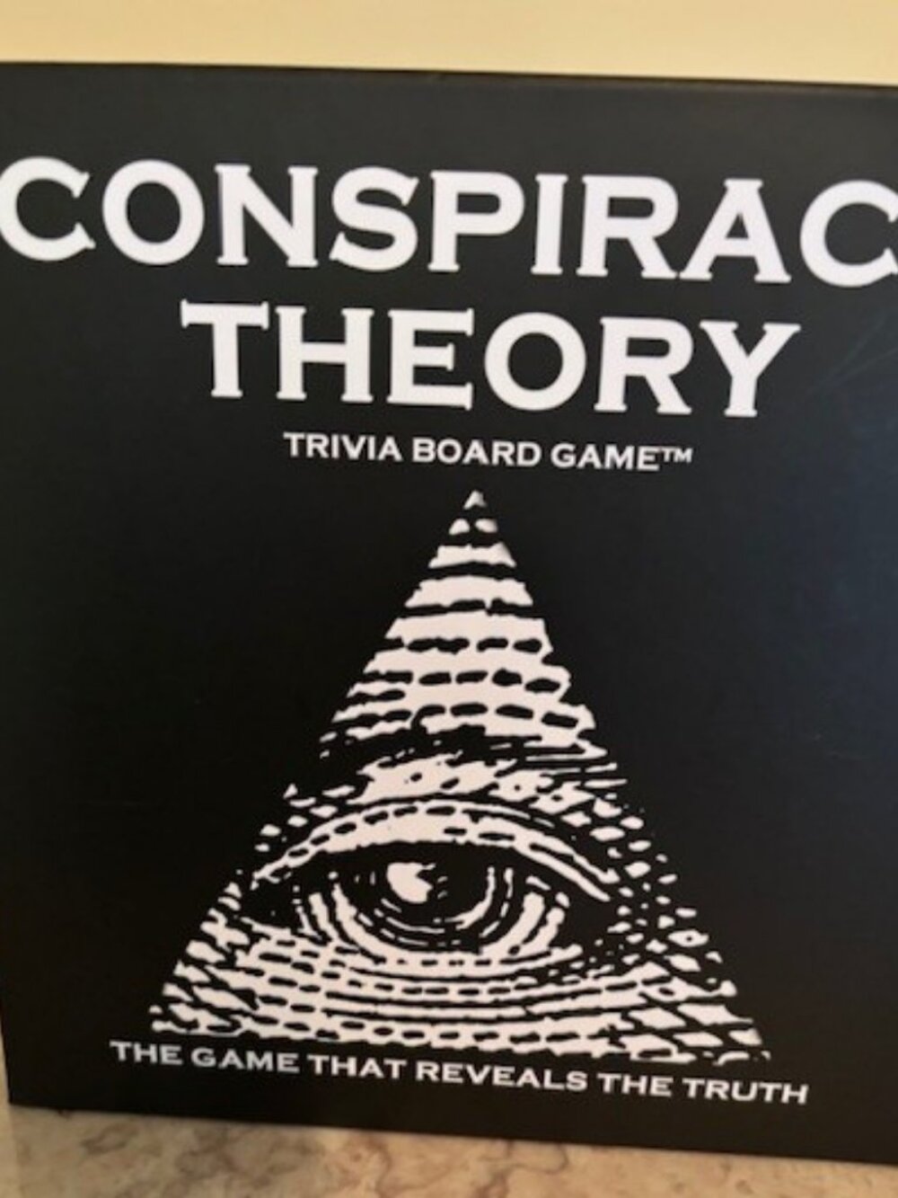 Conspiracy Theory Trivia Board Game New